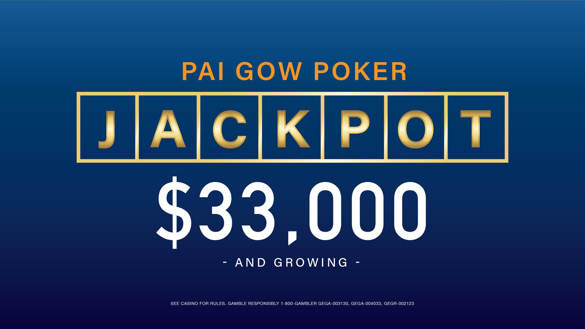 (English) Pai Gow Poker Jackpot