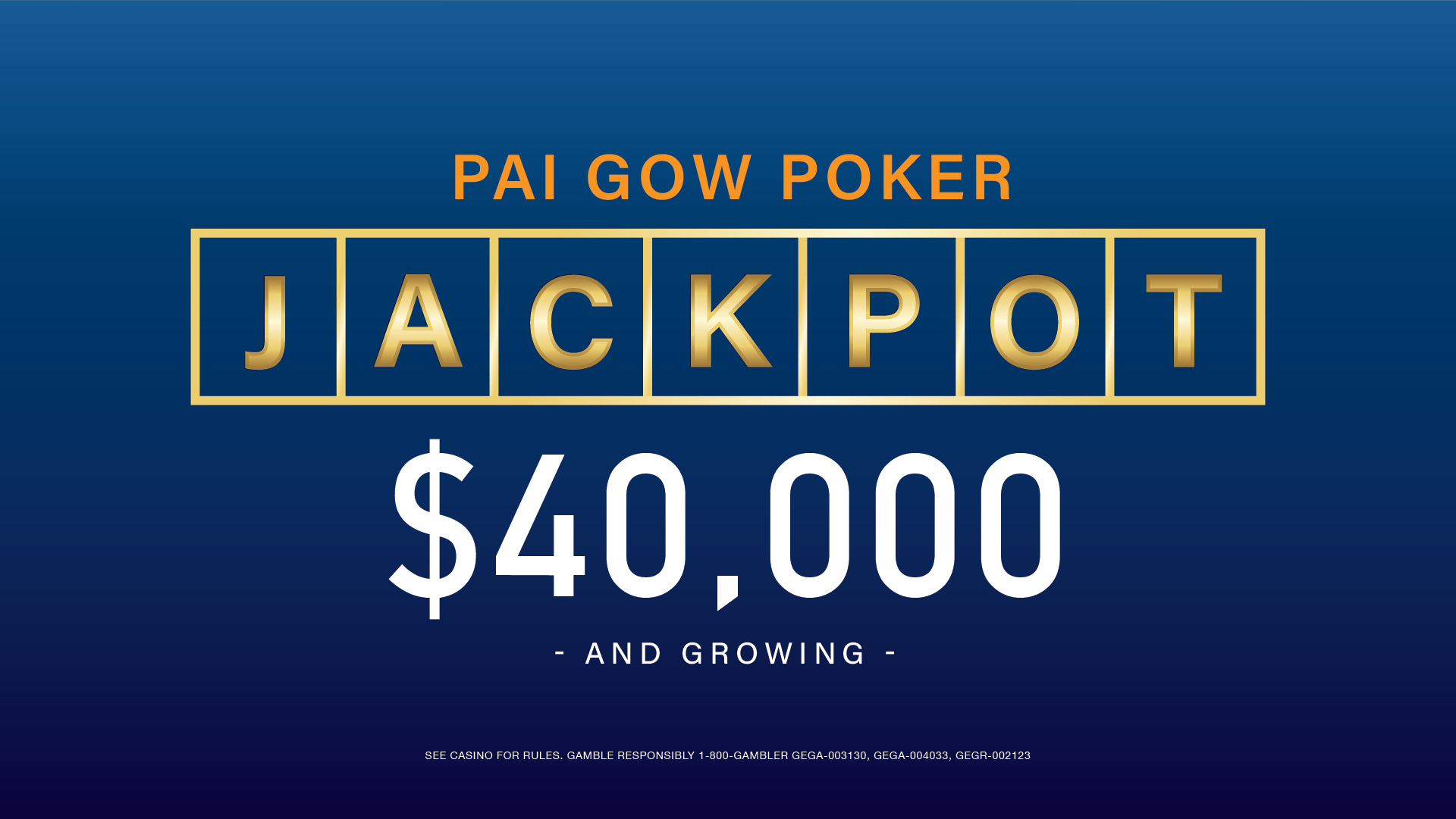 (English) Pai Gow Poker Jackpot