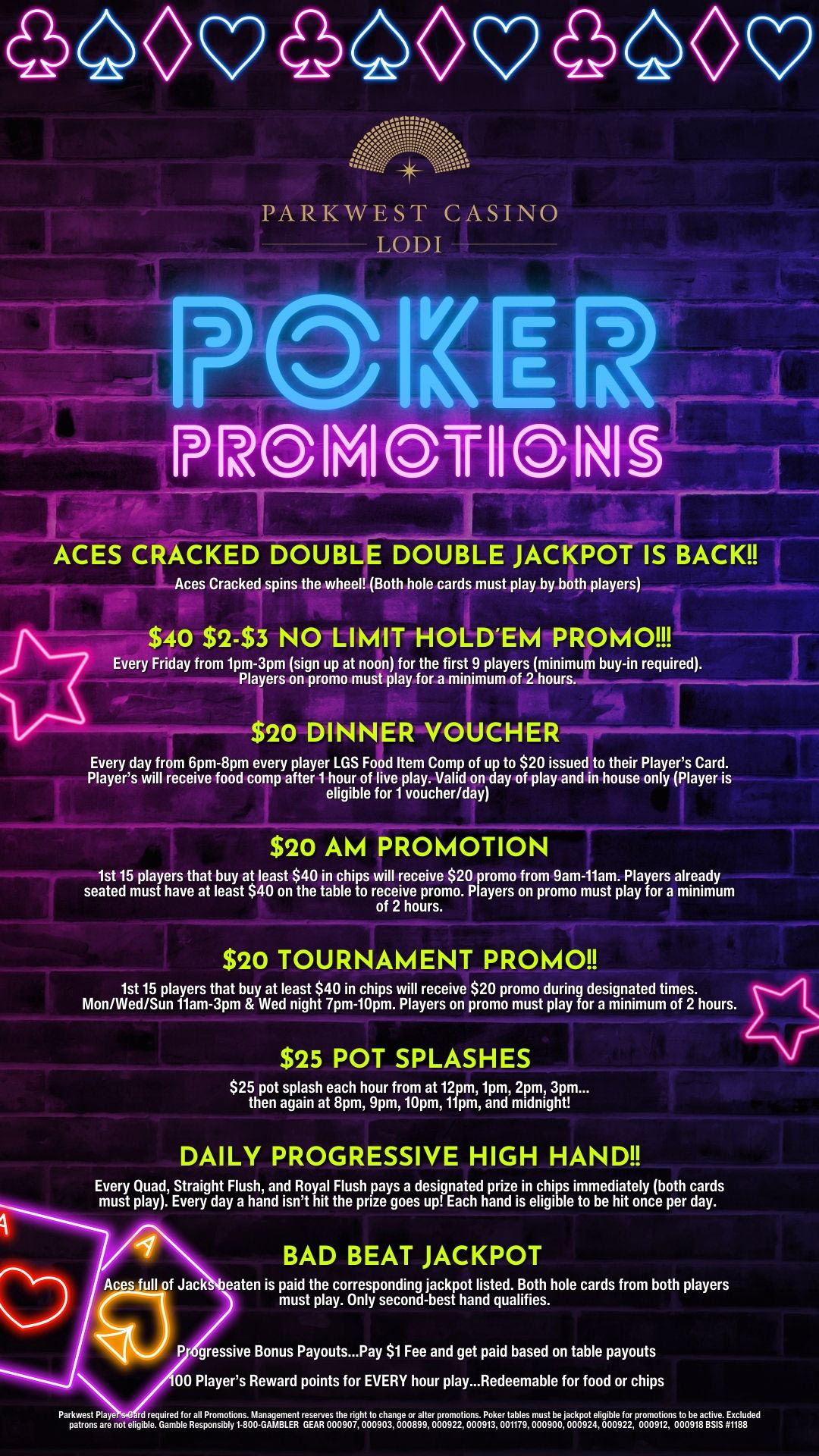 Poker Promotions